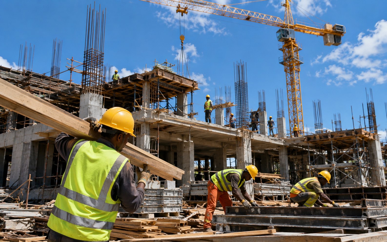 Projets de bâtiment et travaux publics.