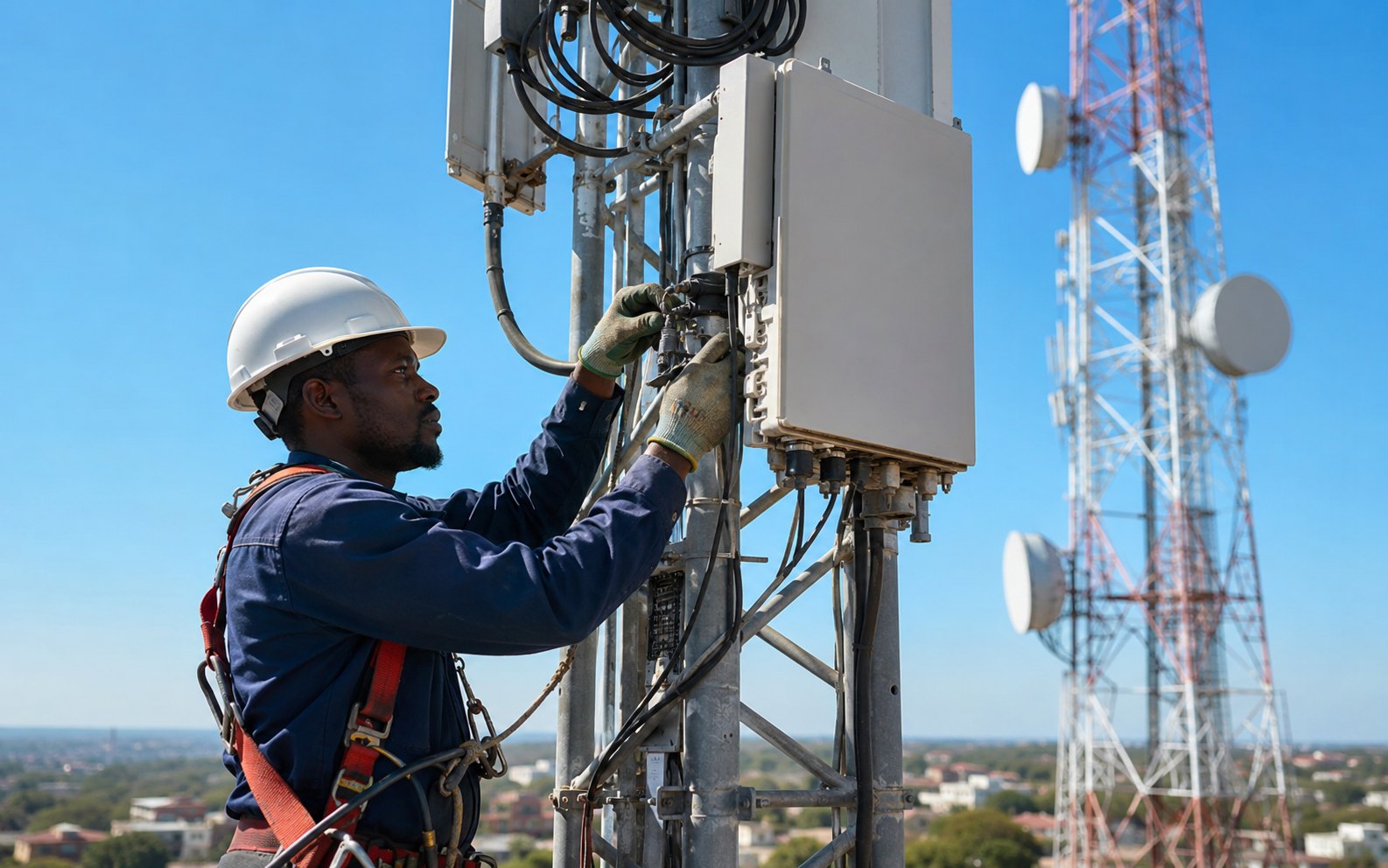 Infrastructures de télécommunications.