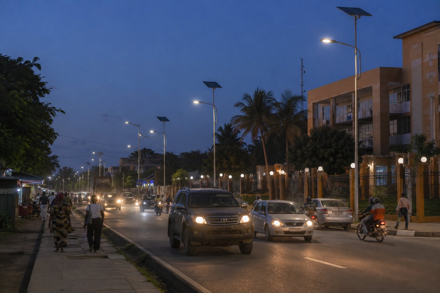 Éclairage urbain et voirie.